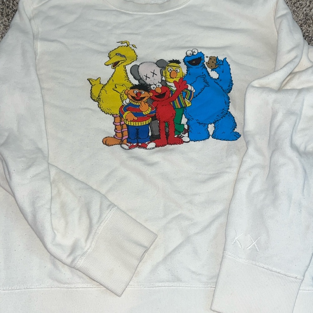 KAWS Sesame Street pullover